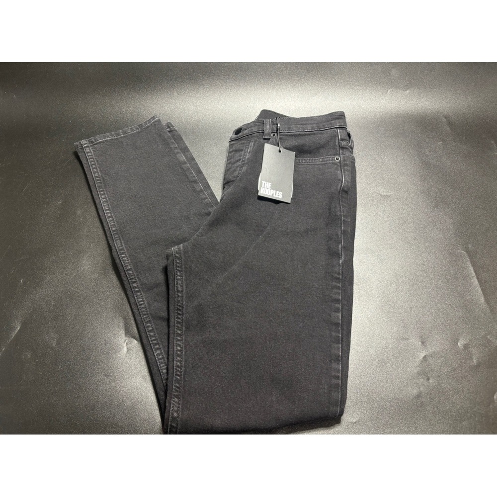 The Kooples NEW Black Denim Jeans Straight Leg Women's Size 29